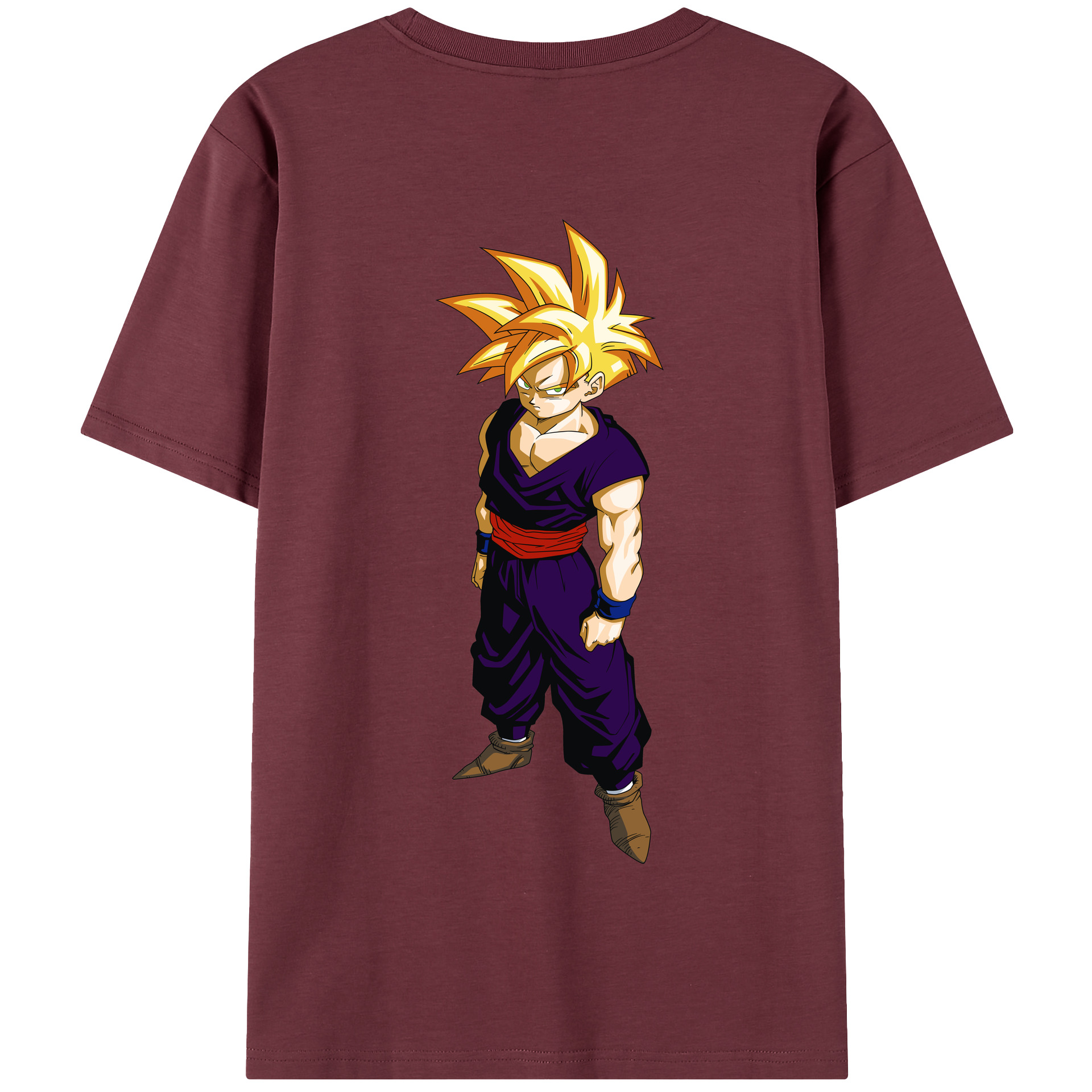 （画像用） ドラゴンボール ベジット DRAGON BALL Vegetto 綿100％半袖Tシャツ（背面プリント）